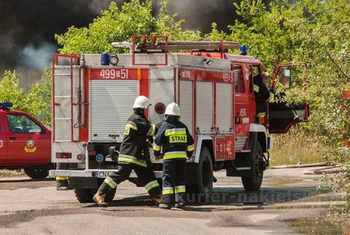 Groźny pożar w Paterku