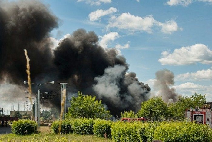 Groźny pożar w Paterku