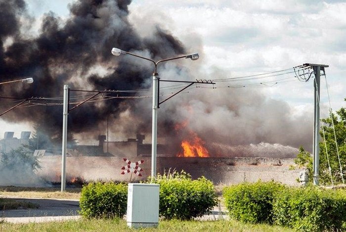 Groźny pożar w Paterku