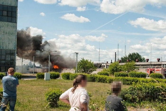 Groźny pożar w Paterku