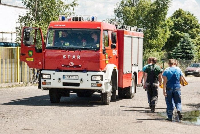 Groźny pożar w Paterku