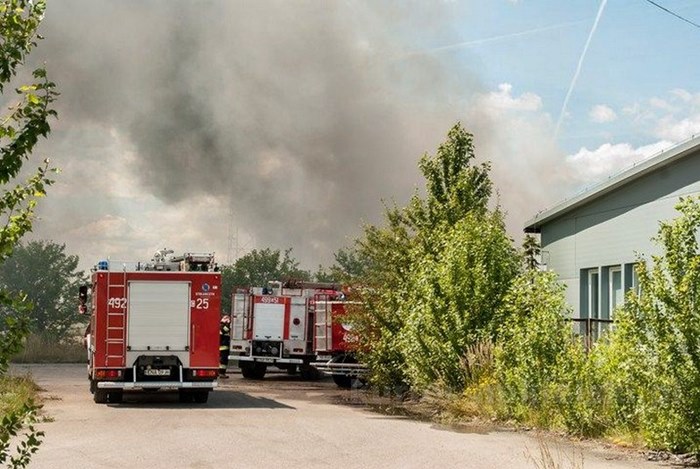 Groźny pożar w Paterku