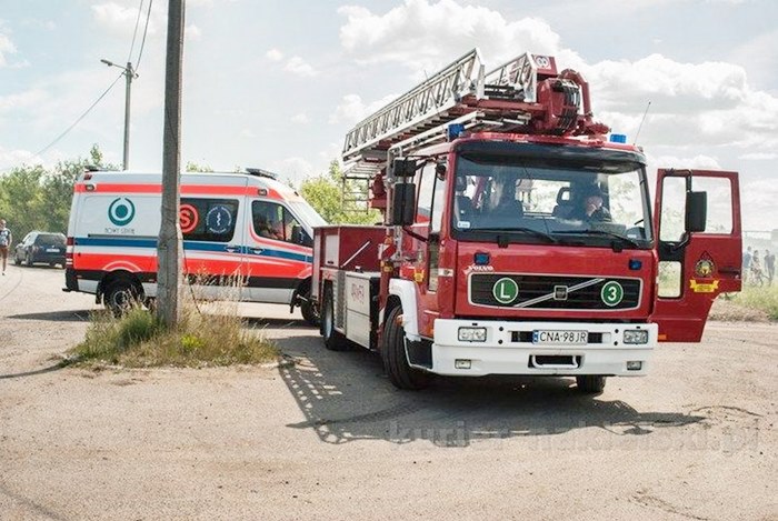 Groźny pożar w Paterku