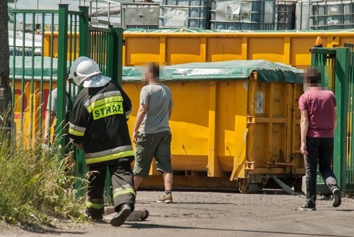 Groźny pożar w Paterku