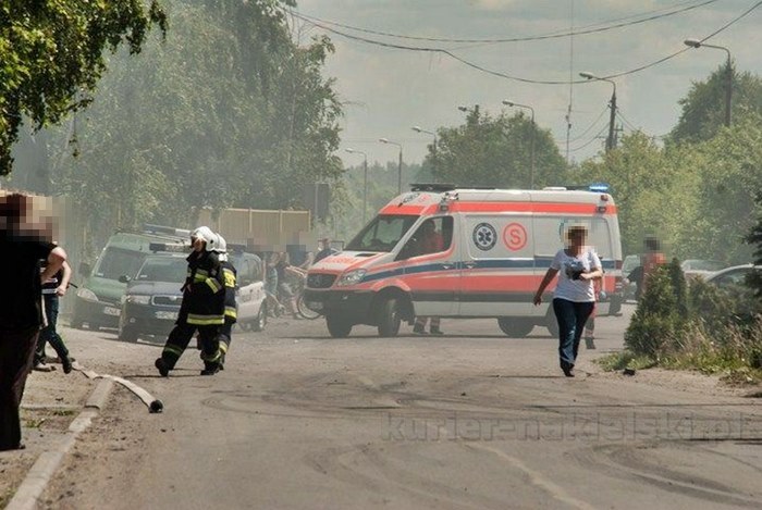 Groźny pożar w Paterku