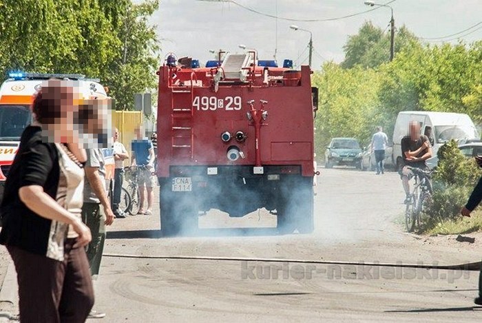 Groźny pożar w Paterku