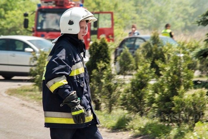 Groźny pożar w Paterku