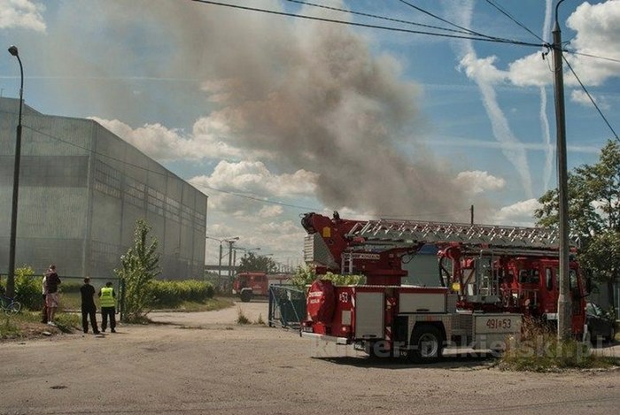 Groźny pożar w Paterku