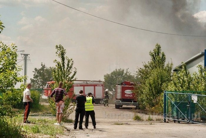 Groźny pożar w Paterku