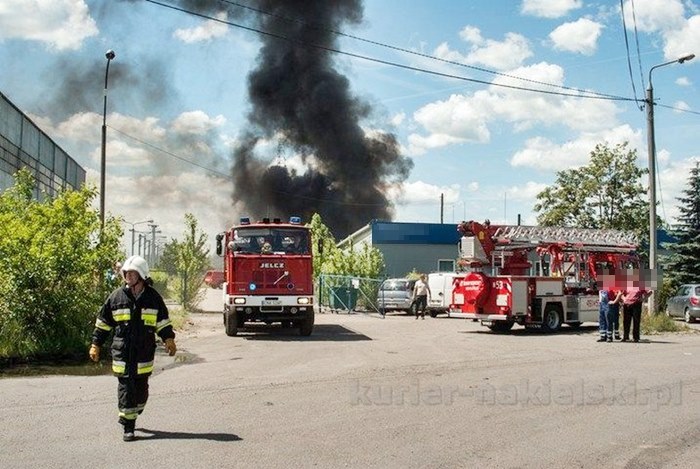 Groźny pożar w Paterku