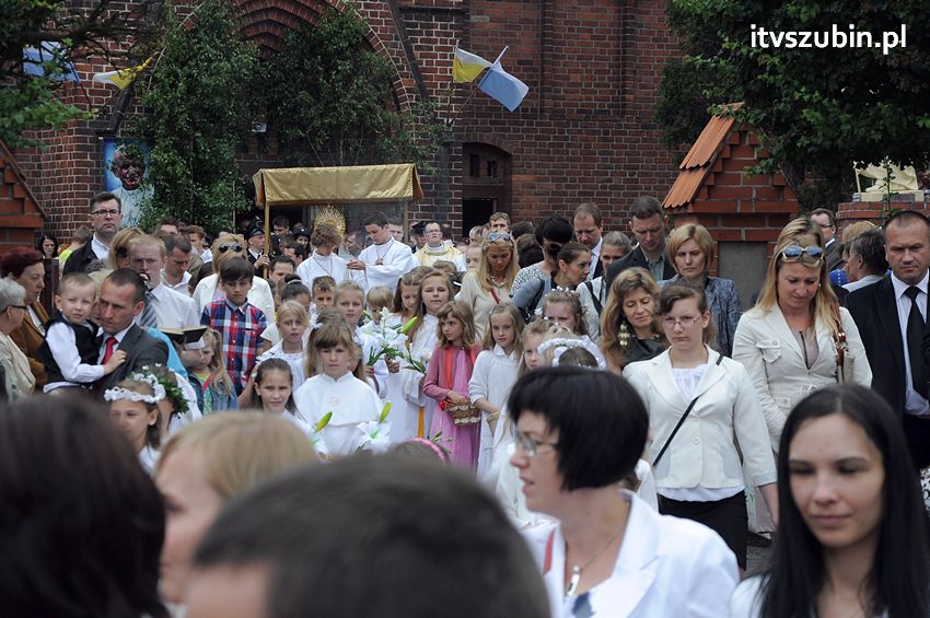 Procesja Bożego Ciała w Szubinie [FILM]