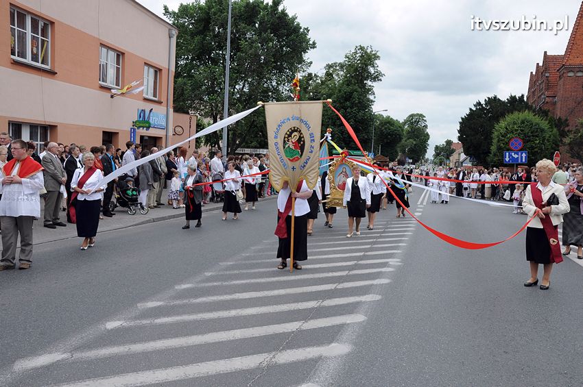 Procesja Bożego Ciała w Szubinie [FILM]