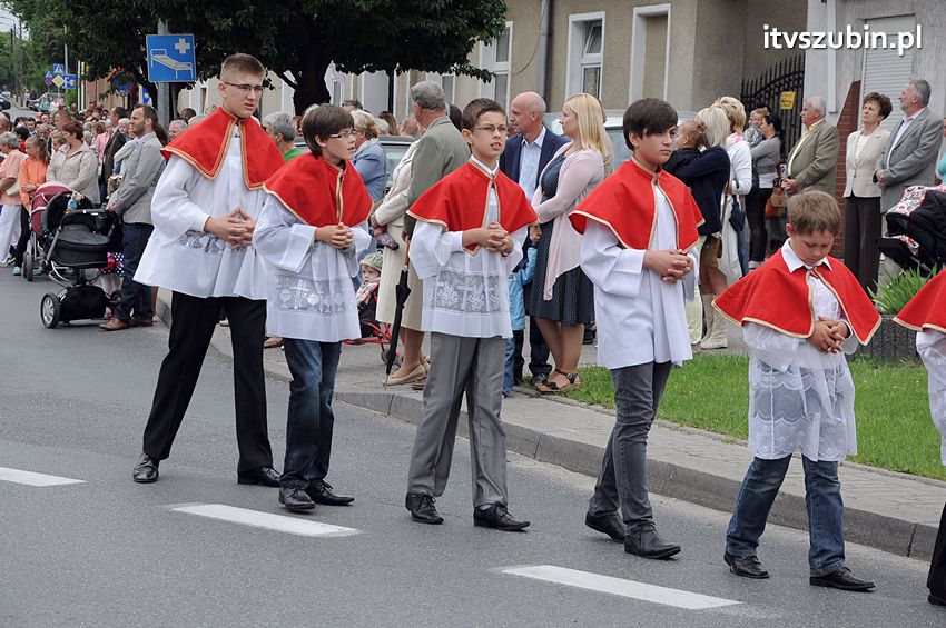 Procesja Bożego Ciała w Szubinie [FILM]