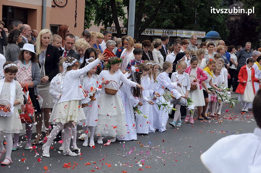Procesja Bożego Ciała w Szubinie [FILM]