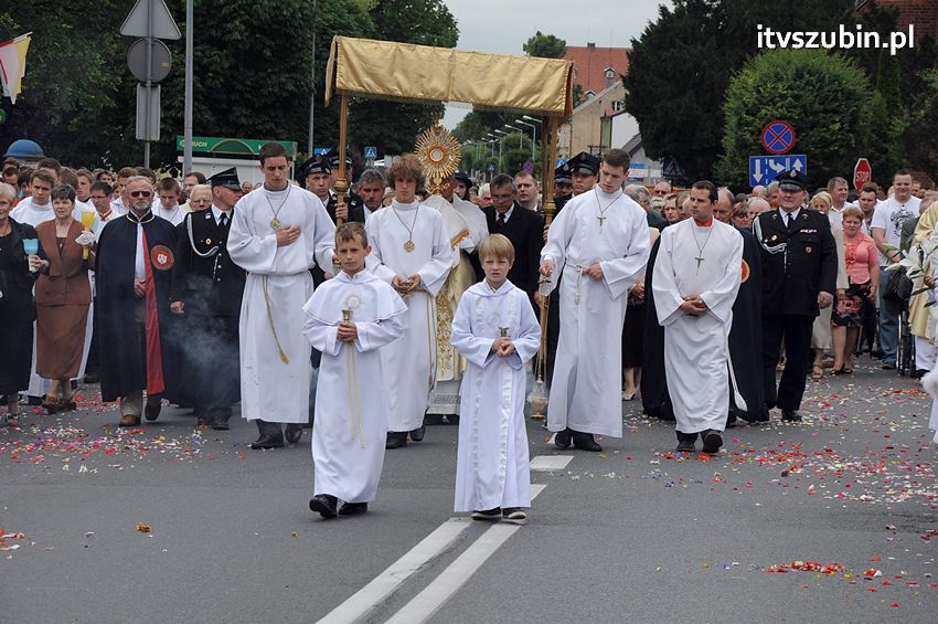 Procesja Bożego Ciała w Szubinie [FILM]