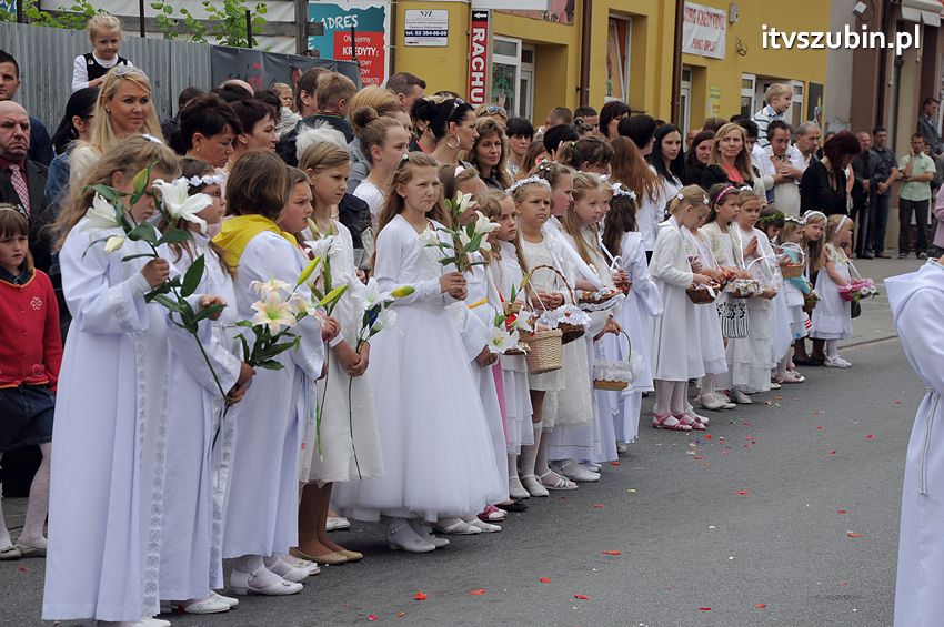 Procesja Bożego Ciała w Szubinie [FILM]