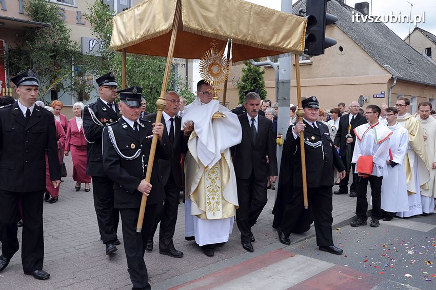 Procesja Bożego Ciała w Szubinie [FILM]