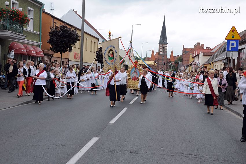 Procesja Bożego Ciała w Szubinie [FILM]