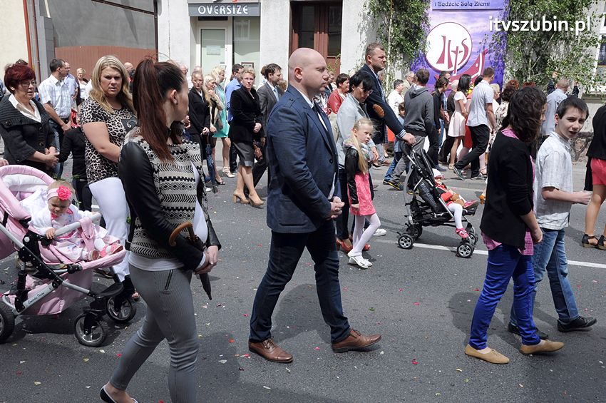 Procesja Bożego Ciała w Szubinie [FILM]