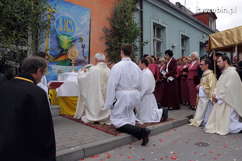 Procesja Bożego Ciała w Szubinie [FILM]