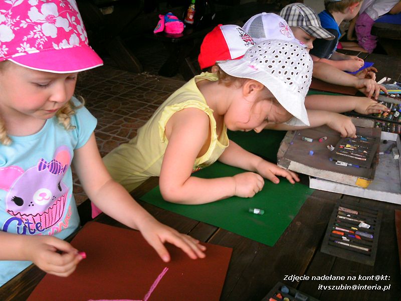 Słoneczka i Biedronki? na wycieczce w Brzózkach