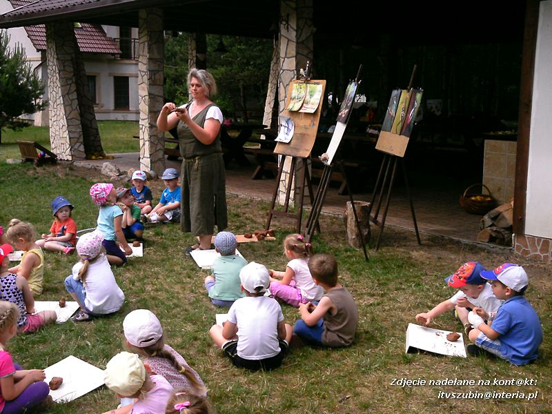 Słoneczka i Biedronki? na wycieczce w Brzózkach