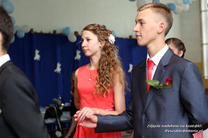 Bal trzecich klas z Gimnazjum w Kowalewie