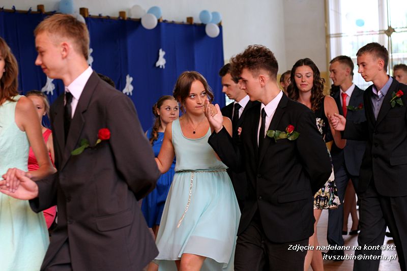 Bal trzecich klas z Gimnazjum w Kowalewie