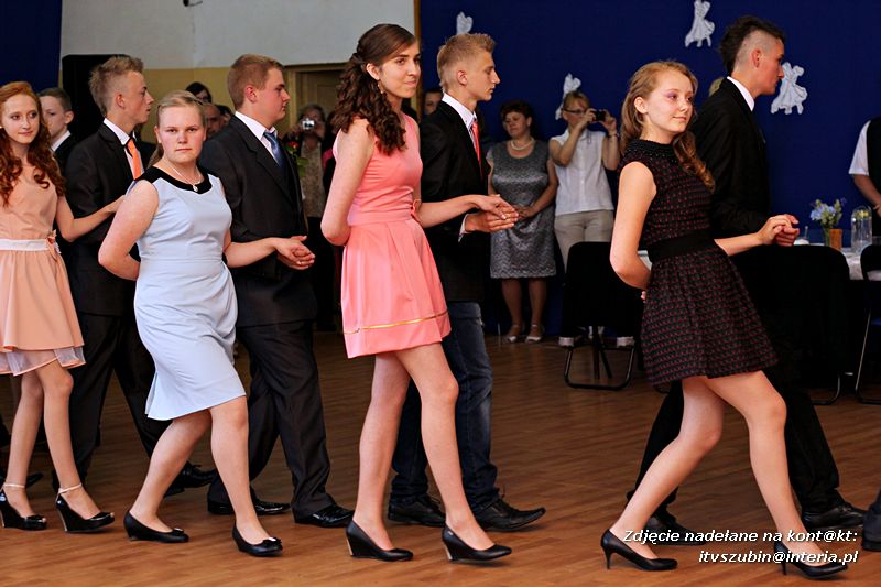 Bal trzecich klas z Gimnazjum w Kowalewie