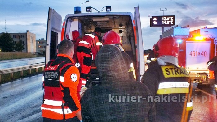 BMW dachowało w Lubaszczu