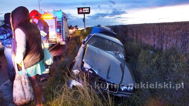BMW dachowało w Lubaszczu