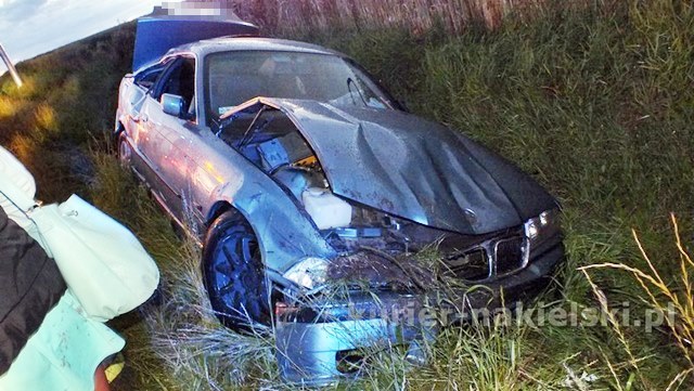 BMW dachowało w Lubaszczu