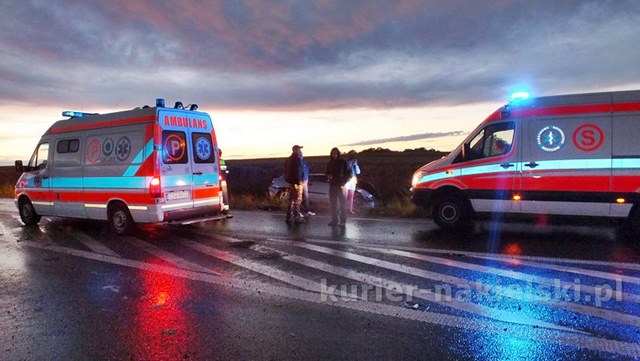 BMW dachowało w Lubaszczu