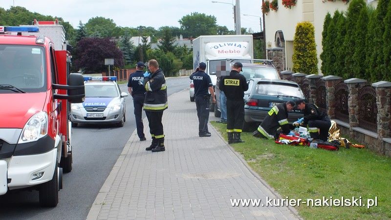 Mężczyznę z przebitym płucem zabrał śmigłowiec LPR