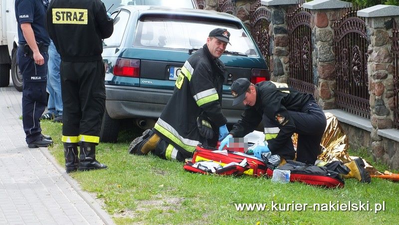 Mężczyznę z przebitym płucem zabrał śmigłowiec LPR