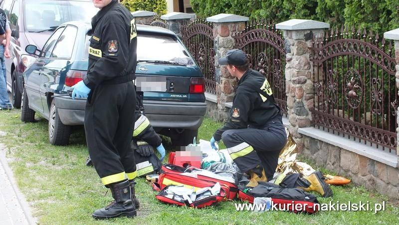 Mężczyznę z przebitym płucem zabrał śmigłowiec LPR