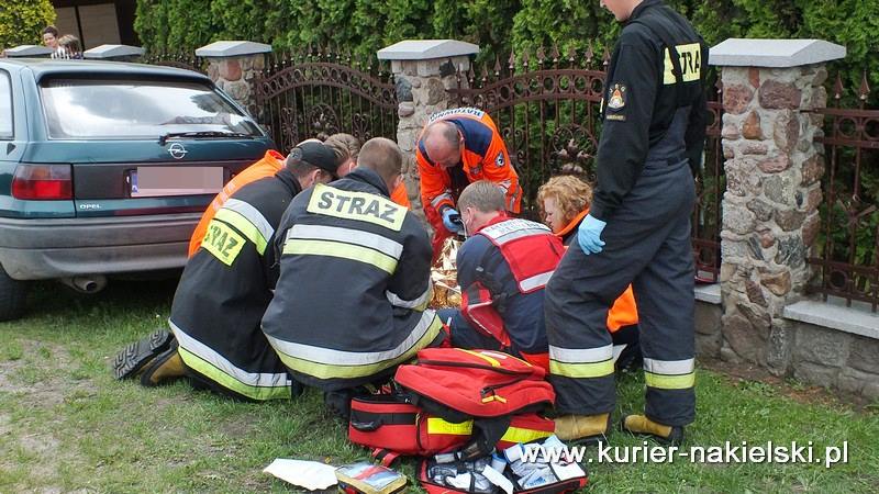 Mężczyznę z przebitym płucem zabrał śmigłowiec LPR