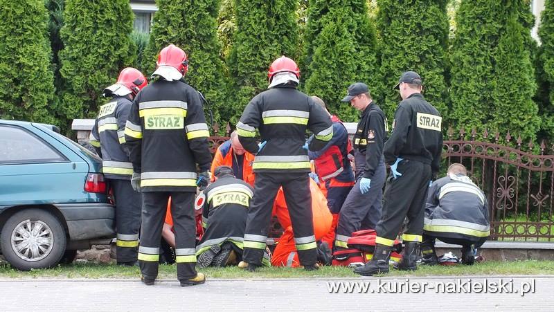 Mężczyznę z przebitym płucem zabrał śmigłowiec LPR