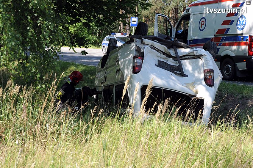 Zdarzenie drogowe w Godzimierzu