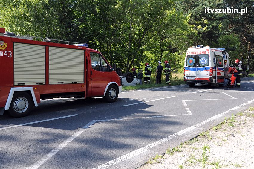 Zdarzenie drogowe w Godzimierzu