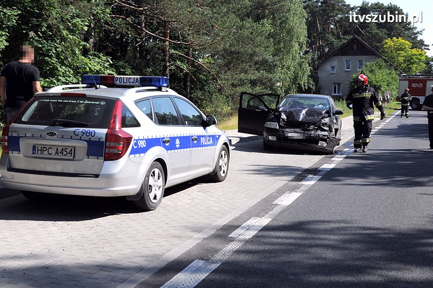 Zdarzenie drogowe w Godzimierzu