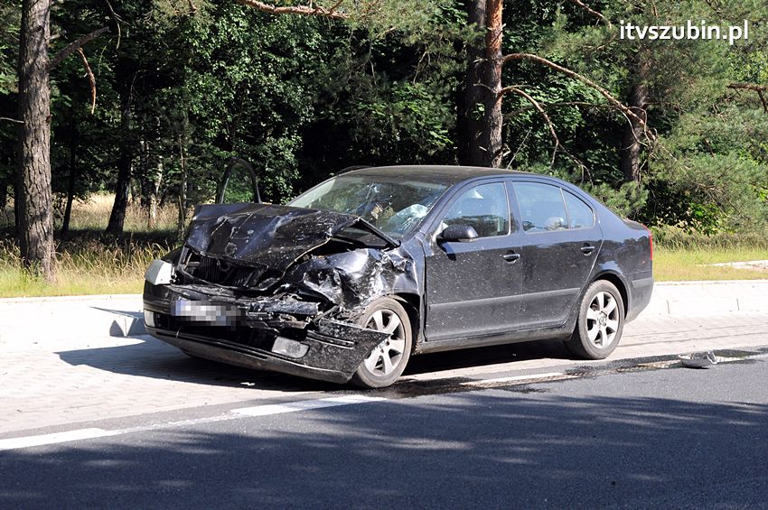 Zdarzenie drogowe w Godzimierzu