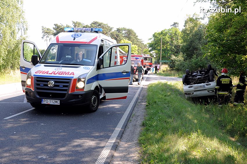 Zdarzenie drogowe w Godzimierzu
