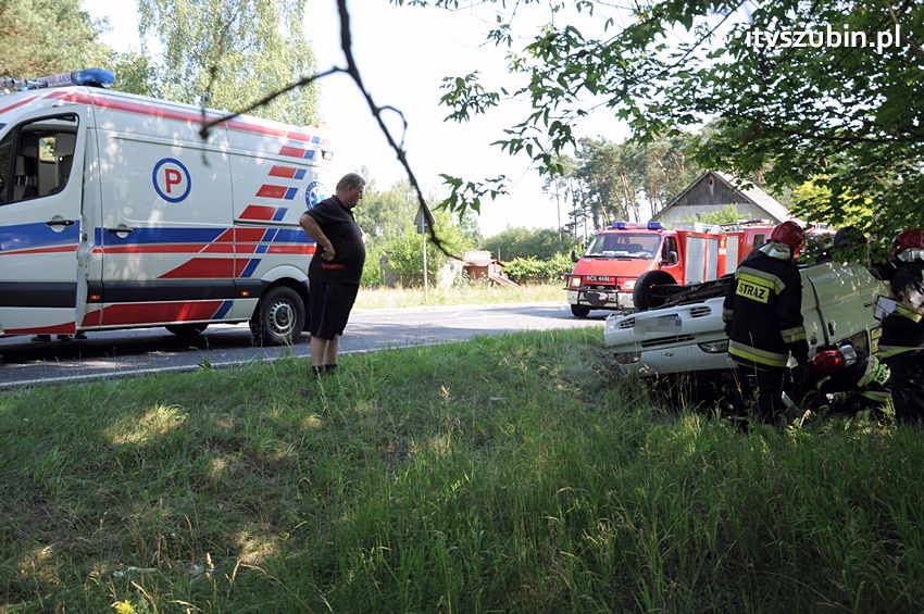 Zdarzenie drogowe w Godzimierzu