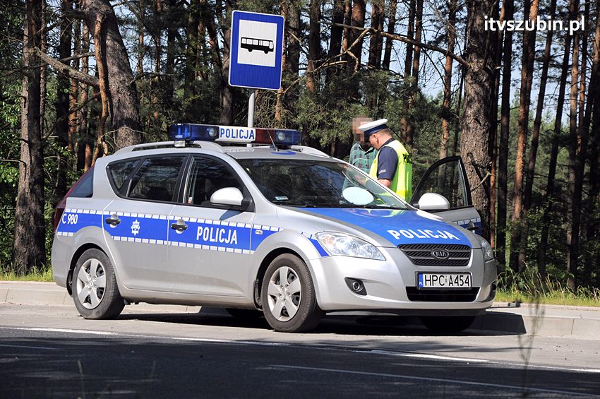 Zdarzenie drogowe w Godzimierzu