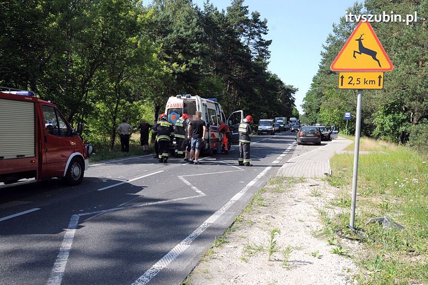 Zdarzenie drogowe w Godzimierzu