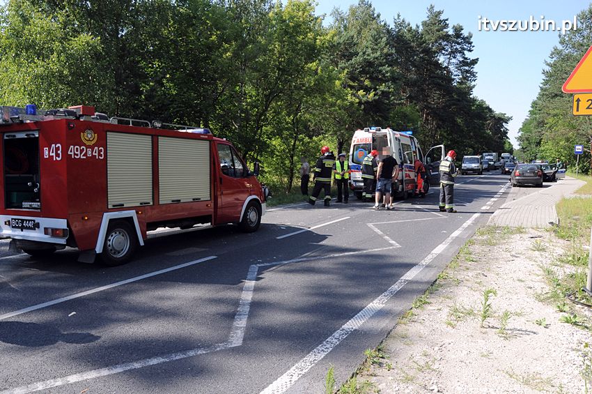 Zdarzenie drogowe w Godzimierzu