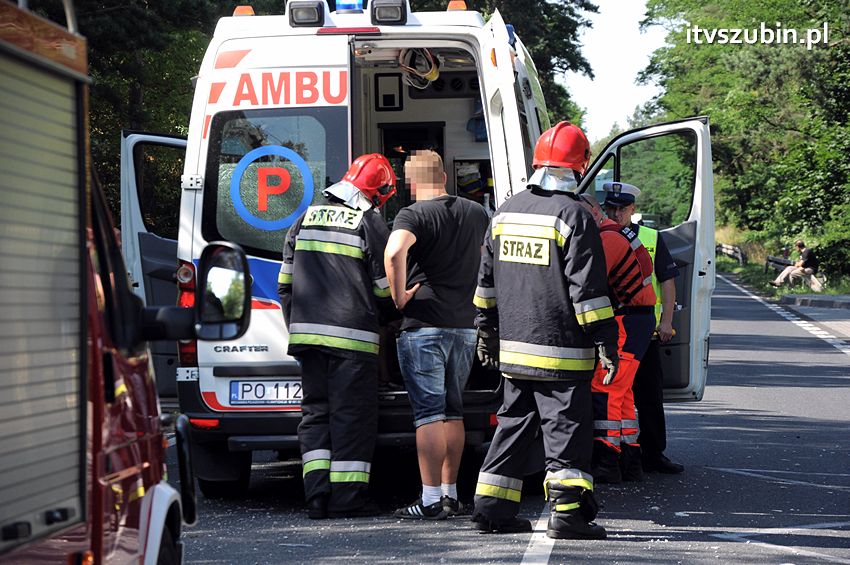 Zdarzenie drogowe w Godzimierzu