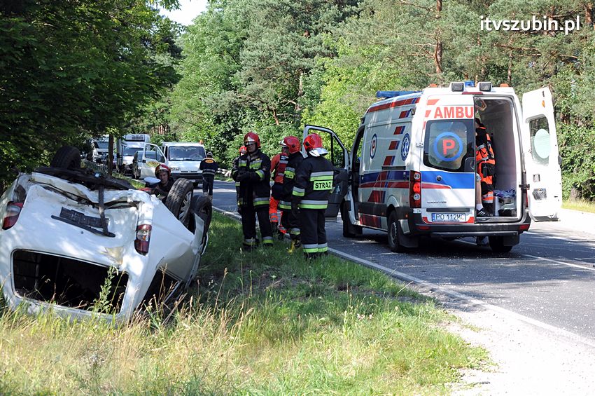 Zdarzenie drogowe w Godzimierzu