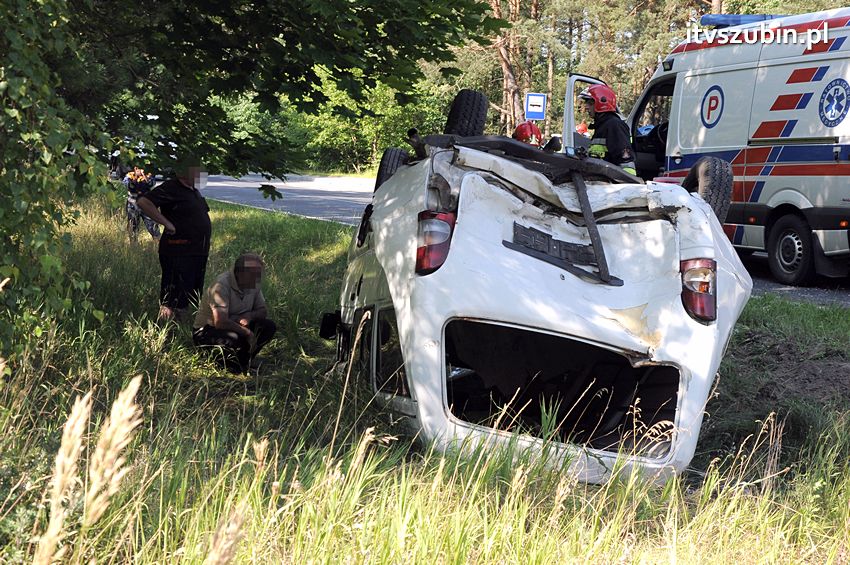 Zdarzenie drogowe w Godzimierzu